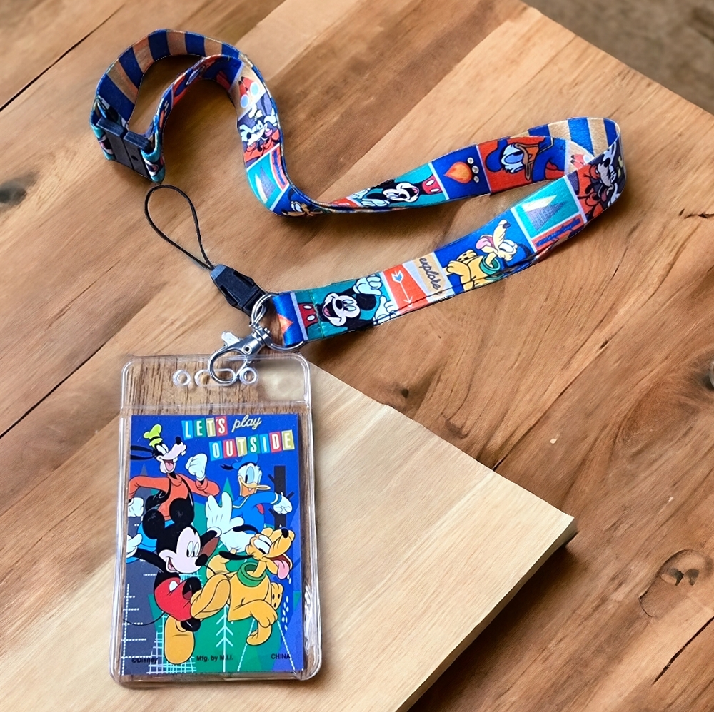 Disney Mickey & Gang Lanyard